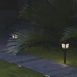 New Patriot Lighting® Solar Integrated Led Mauldin Landscape Light – 6 Pack