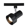 New Patriot Lighting® Step Cylinder 1-Light Black Track Lighting Head