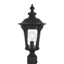 New Patriot Lighting® Tomek Black Outdoor Post Light