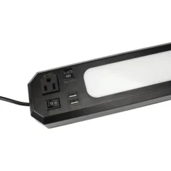 Outlet Patriot Lighting® 18″ Led Black Under Cabinet Workbench Light