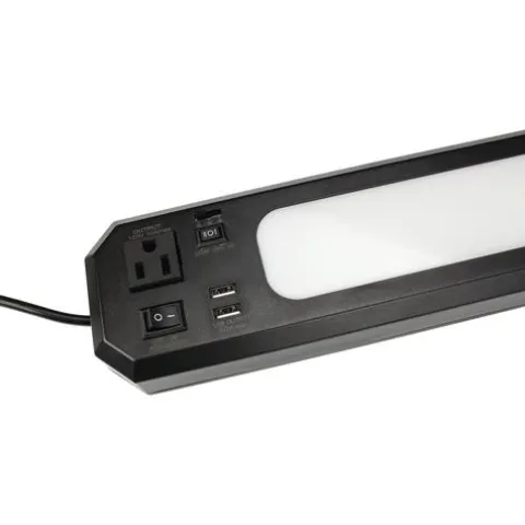 Outlet Patriot Lighting® 18″ Led Black Under Cabinet Workbench Light