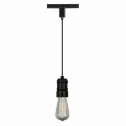 Outlet Patriot Lighting® Bolla 1-Light Bronze Track Lighting Pendant
