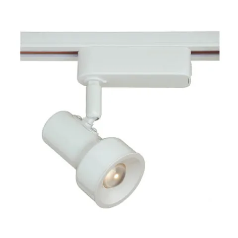 Outlet Patriot Lighting® Baron 1-Light White Led Track Lighting Head