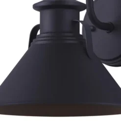Outlet Patriot Lighting® Conor Black Outdoor Wall Light