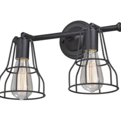 Outlet Patriot Lighting® Clybourn Oil Rubbed Bronze 2 Light Vanity Light