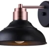 Outlet Patriot Lighting® Galent Black Outdoor Wall Light