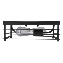 Outlet Patriot Lighting® Gaven Matte Black 2-Light Flush Mount Ceiling Light – 2 Pack