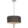 Outlet Patriot Lighting® Hedeon Brushed Nickel 3-Light Pendant
