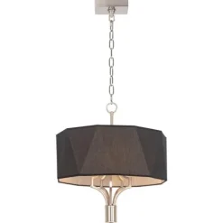 Outlet Patriot Lighting® Hedeon Brushed Nickel 3-Light Pendant