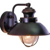 Outlet Patriot Lighting® Harwich Burnished Bronze Outdoor Wall Light