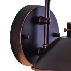 Outlet Patriot Lighting® Harwich Burnished Bronze Outdoor Wall Light