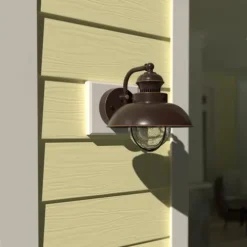 Outlet Patriot Lighting® Harwich Burnished Bronze Outdoor Wall Light