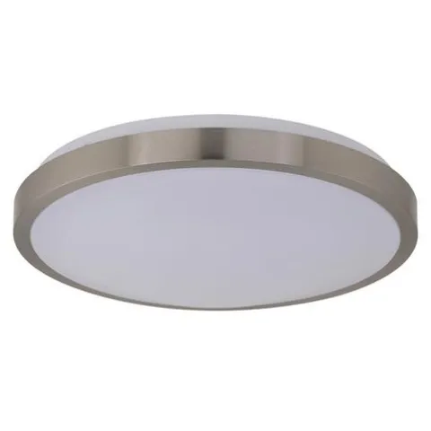 Outlet Patriot Lighting® Lato Satin Nickel Integrated Led Flush Mount Ceiling Light