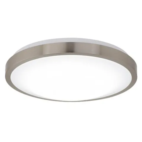 Outlet Patriot Lighting® Lato Satin Nickel Integrated Led Flush Mount Ceiling Light