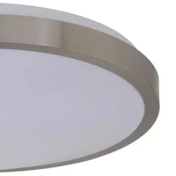 Outlet Patriot Lighting® Lato Satin Nickel Integrated Led Flush Mount Ceiling Light