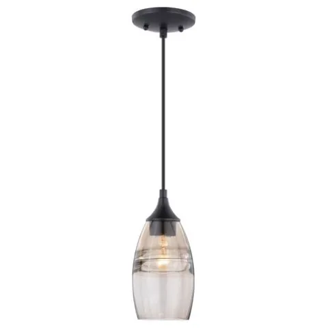 Outlet Patriot Lighting® Milano Oil Rubbed Bronze Mini Pendant
