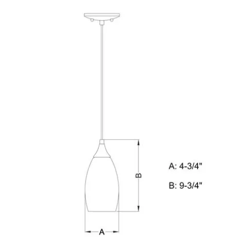 Outlet Patriot Lighting® Milano Oil Rubbed Bronze Mini Pendant