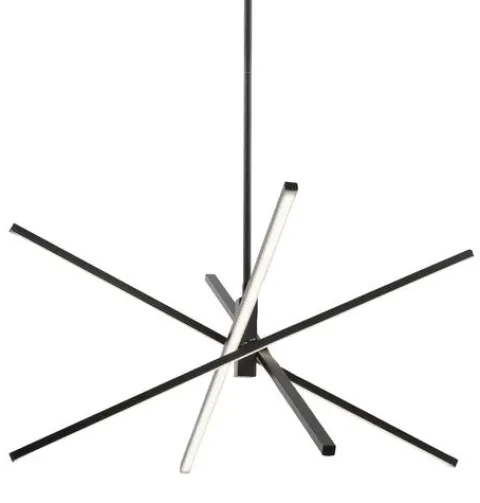 Outlet Patriot Lighting® Norm Black Integrated Led Pendant