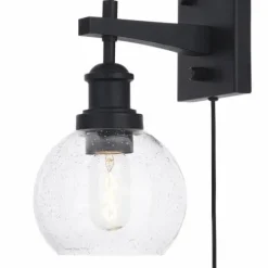 Outlet Patriot Lighting® Platte Bronze 1-Light Indoor Wall Light
