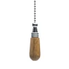Outlet Patriot Lighting® Pecan With Chrome Pull Chain