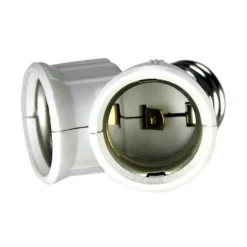 Outlet Patriot Lighting® Socket Adapter White