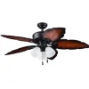 Outlet Patriot Lighting™ Sonesta Iv 52″ Iron Indoor/Outdoor Led Ceiling Fan