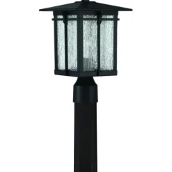 Outlet Patriot Lighting® Wren Matte Black Post Light