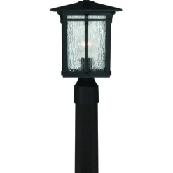 Outlet Patriot Lighting® Wren Matte Black Post Light