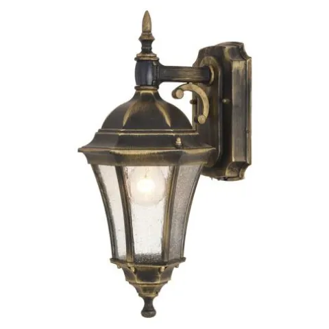 Outlet Patriot Lighting® Weathered Bronze Motion Sensor Outdoor Security Wall Light
