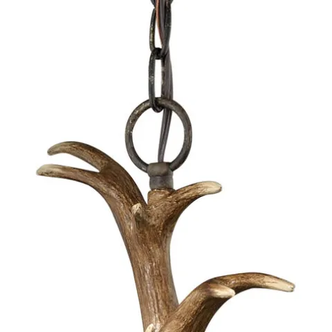 Outlet Patriot Lighting® Yoho Black Walnut Mini Pendant