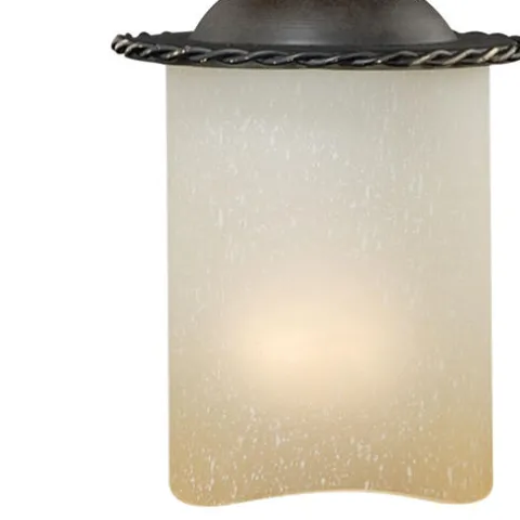 Outlet Patriot Lighting® Yoho Black Walnut Mini Pendant
