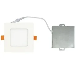 Promo Patriot Lighting® 4-3/4″ Led Ultra-Thin Square Recessed Downlight