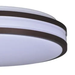 Promo Patriot Lighting® Albert Smart Wi-Fi Integrated Led Flush Mount Ceiling Light