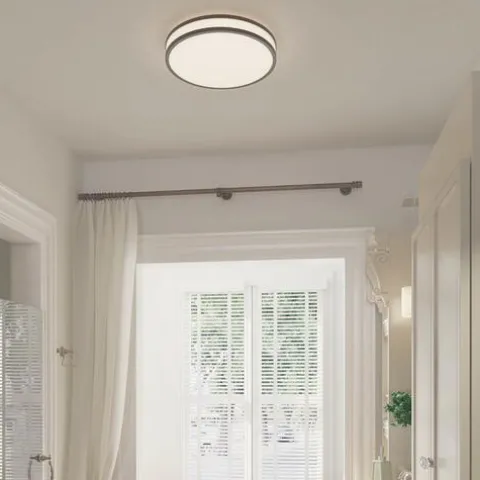 Promo Patriot Lighting® Albert Smart Wi-Fi Integrated Led Flush Mount Ceiling Light