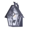 Promo Patriot Lighting® Birdhouse Black Outdoor Wall Light