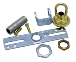 Promo Patriot Lighting Brass Finish Screw Collar Loop