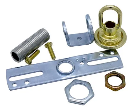 Promo Patriot Lighting Brass Finish Screw Collar Loop