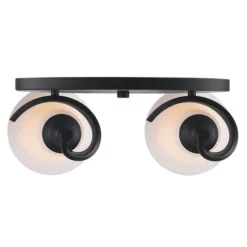 Promo Patriot Lighting® Dee Rubbed Antique Bronze 2-Light Vanity Light