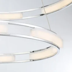 Promo Patriot Lighting® Fanton Chrome Integrated Led Pendant