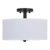 Promo Patriot Lighting® Fabian Bronze 2-Light Semi-Flush Mount Ceiling Light