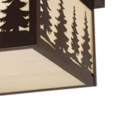 Promo Patriot Lighting® Forest Burnished Bronze Outdoor Ceiling Light