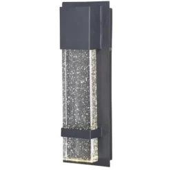 Promo Patriot Lighting® Fritz Black Led Outdoor Wall Light