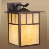 Promo Patriot Lighting® Mission Burnished Bronze Outdoor Wall Light
