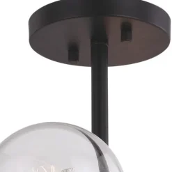 Promo Patriot Lighting® Orbit Oil Rubbed Bronze 9 Light Semi-Flush Mount Ceiling Light