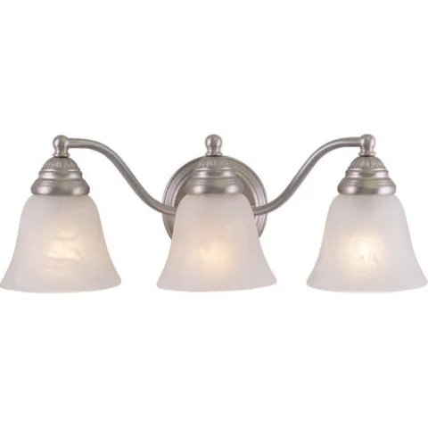 Promo Patriot Lighting® Standford Brushed Nickel 3 Light Vanity Light