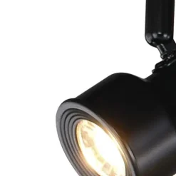 Promo Patriot Lighting® Step Light 3-Light Black Led Track Lighting Set