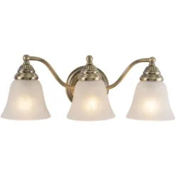 Promo Patriot Lighting® Standford Antique Brass 3 Light Vanity Light