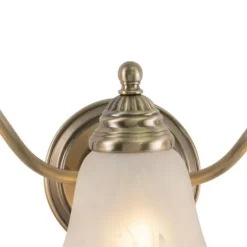 Promo Patriot Lighting® Standford Antique Brass 3 Light Vanity Light