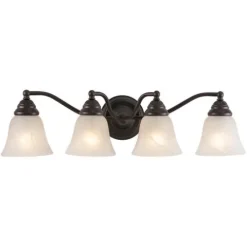 Promo Patriot Lighting® Standford Oil Burnished Bronze 4 Light Vanity Light
