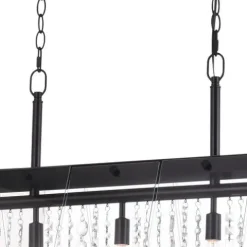 Promo Patriot Lighting® Tremont Matte Black 5 Light Chandelier
